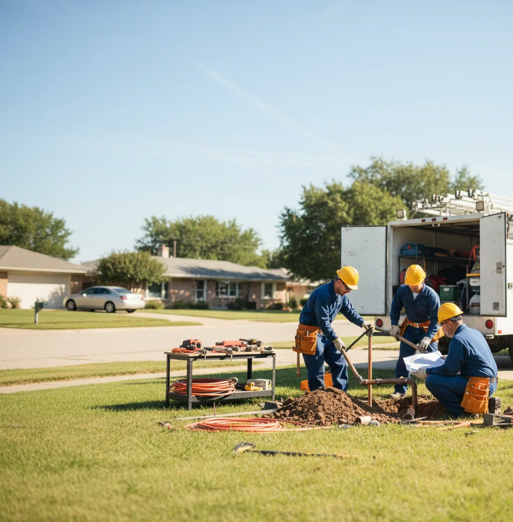 Sewer Line Repair in Calcium, NY